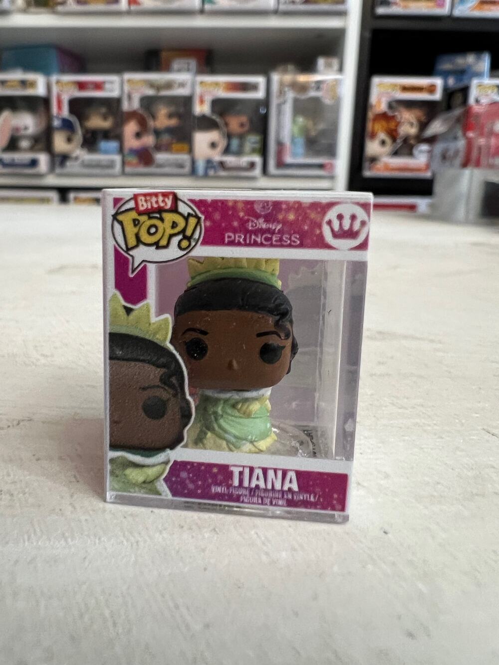BITTY Holiday Tiana w/ Gift 1" Funko Pop Disney Princess Frog Christmas Movies